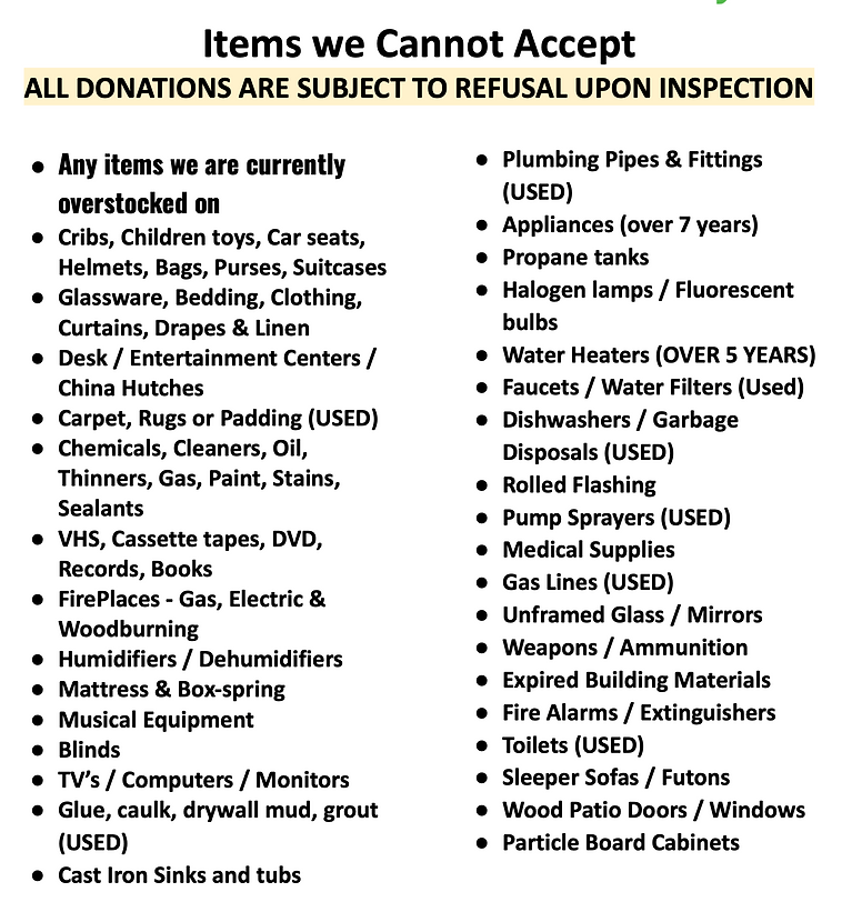 Greater Jackson Habitat for Humanity Restore Jackson, Michigan